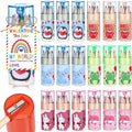 36 Pack Valentine Mini Colored Pencils with Sharpener in Tube Valentine's Day Party Favor with Valentines Cards,Come with Jute Rope for Adults Writing Sketching Painting,12 Colors