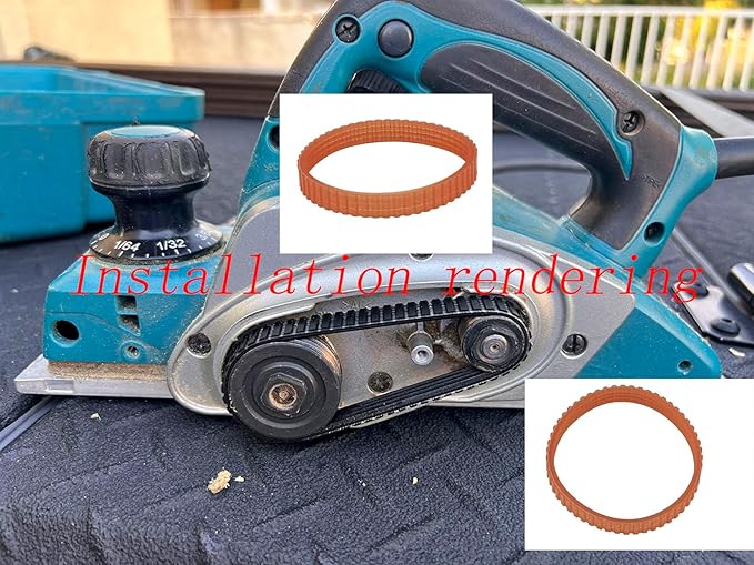 2pcs Orange Special belt for portable electric planer for Replacement 1900B KP0810 225007-7 BKP180 KP0080