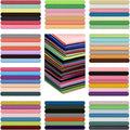 Tudomro 70 Pcs 10 x 10 Inch Cotton Fabric Squares Multicolor Quilting Fabric Bundles Precut Printed Patchwork Materials for Holiday DIY Crafts Cloths Handmade(Simple Style)