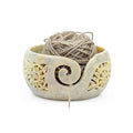 Nagina International Stone Carved Beautiful Yarn Ball Storage Bowls | Yarn Storage Bowl & Accessories