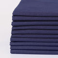 10 Pieces 18 x 21 Inches Cotton Fabric Precut Quilting Fabric Bundles Solid Colors Layer Cakes Quilt Material for DIY Craft Sewing Embroidery (Royal Bule)