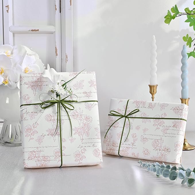 Double Face Moss Satin Thin Ribbon 1/8 inch X 50 Yards Polyester Moss Ribbon for Gift Wrapping Very Suitable for Weddings Party Hair Bow Invitation Decorations and More