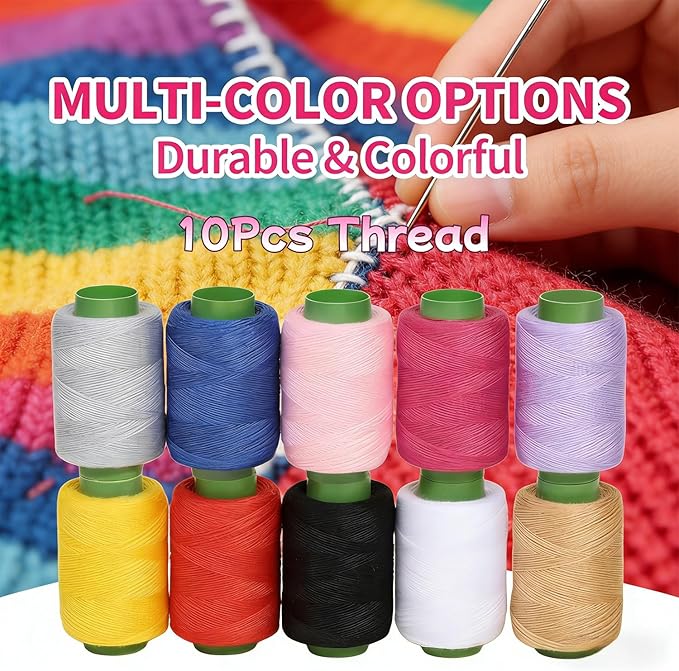 45PCS Steel needles for hand sewing, Stainless Steel Sewing Needles, Steel Needle Sewing Kit,sewing needles, Portable DIY Handcraft Set, Suitable for Beginners &Handicraft Enthusiasts& Daily Use