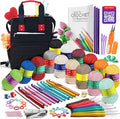 Crochet Kit for Beginners Adults and Kids - Beginner Crochet Kit for Adults with Step-by-Step Video Tutorials, Amigurumi and Crocheting Kit, Crochet Starter Kit with Crochet Yarn and Crochet Backpack
