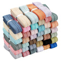 WILLBOND 40 Yards Fold over Elastic Solid Color Trim Elastic 40 Colors Ribbon Sewing Stretch Ribbon Band for Hair Bow DIY Craft Hair Ties Headbands (Morandi Color)