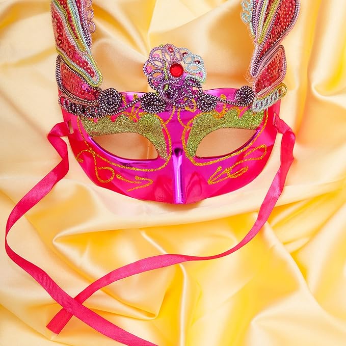 LIUYAXI Hot Pink Double Faced Satin Ribbon, 1/8" X Continuous 100 Yards, Thin Ribbons Perfect for Gift Wrapping Wedding Invitation Card Hair Bows Tag Floral Arrangement DIY Craft