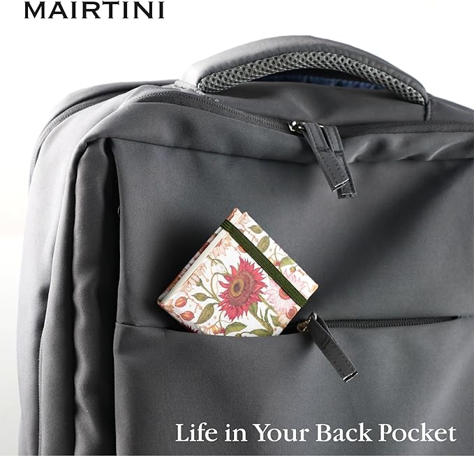 Mairtini Bouguereau Series Mini Watercolor Travel Set 6 Colors with Mini Wooden Case Watercolor Paint Kit with Two Travel Brushes and One Watercolor Pad for Painting Outside