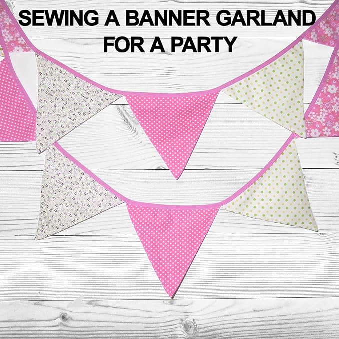 Bias Tape Double Fold 1 inch, Double Fold Bias Binding Tape 55 Yards (Pink) and 4 Pieces Sewing Fabric Chalks for Crafts, Sewing, Seaming, Hemming, Piping, Quilting.