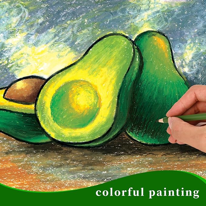 Pastel Pencils,Colored Charcoal Pencils Drawing Set, Skin Tone Colored Pencils,Charcoal Pencils for Drawing Pastel Chalk Pencils for Sketching, Shading, Coloring, Layering & Blending,24 Colors