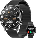 Hwagol Smart Watches for Women Android Phones iPhone Compatible(Bluetooth Call),1.39'' Round Fitness Tracker Heart Rate/SpO2/Sleep Monitor,100+Sport Modes Pedometer