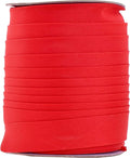 Mandala Crafts 55 Yards 1 Inch Red Double Fold Bias Tape for Sewing - Bias Binding Tape for Quilting Binding, Hemming, Seam, and Fabric Piping