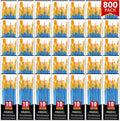 AROIC Acrylic Paint Brush Set, 80pack/800pcs Nylon Paint Brushes, for Oil Painting Rock Body Painting, Artist Amateur Craft Paint Brushes Supplies, Children Adult Painting Small Paint Brush Set.