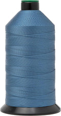 Extra Strong Bonded Nylon Thread #138 Tex135 – 16 OZ, 3000yds, Versatile Stitching Solution for Leather, Upholstery, Canvas Repair and More (Indigo
