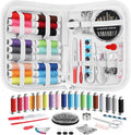 Coquimbo Sewing Kit for Adults, Kids, Beginner, Home, Traveler, Emergency, Portable Sewing Supplies Contains Soft Tape Measure, Scissors, Thimble, Thread, Sewing Needles etc (White, M)