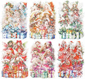 Dream Christmas Eve PET Stickers, 90 Pcs Fantasy Ephemera for Scrapbooking, Journaling, DIY Crafting, and Holiday Art Supplies