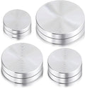 4 Pack Ceramic Clay Pottery Throwing Trimming Spinner Tool, (20 mm/25 mm/30 mm/38 mm) Silver Pottery Wheel Small Rotary Trimming Tool Suitable for Professional Potters and Clay Artists