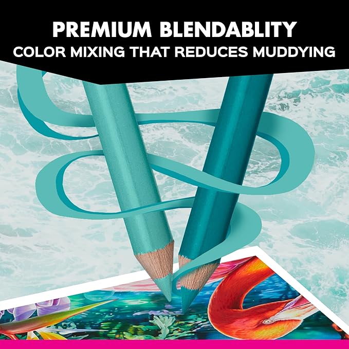 Prismacolor Premier Colored Pencils, Soft Core, Assorted Colors, 132 Count - Durable, Vibrant, Ultra-Smooth, Adult Coloring, Drawing, Sketching, Arts & Crafts