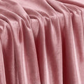 KKJIAF Dusty Rose Stretch Velvet Fabric 60 Inch Wide, 1 Yard Soft Stretchy Fabric for Sewing Clothes, Apparel, Costume, Crafts - 90% Polyester 10% Spandex