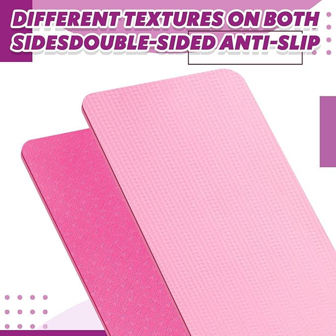 2 Pcs Sewing Machine Foot Pedal Non Slip Pad Sewing Machine Muffling Mat Reduce Vibrations Noise No Slip Pedal Accessories for Quilting (Pink)