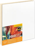 Ampersand Art Supply Watercolor Painting Panel: Museum Series Aquabord, 7/8 Inch Flat Profile, 12" x 12"