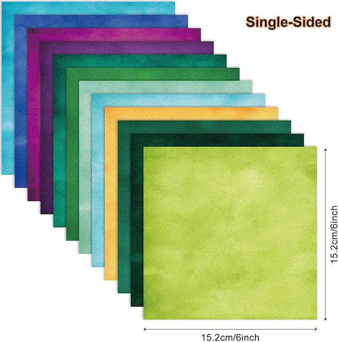 Vintage Scrapbook Paper Pad Color Patterned Paper 6×6,24 Sheets Single-Sided Scrapbooking CardStock Papers Pad for Holiday Cardmaking DIY Origami Journaling.