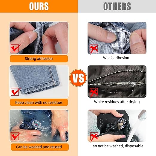 3Pcs Fabric Glue Permanent, 60 ML Washable Clear Clothing Glue, Super Fabric Glue for Rhinestones, Patches, Clothes, Denim, Leather, Polyester, Fabrics, Doll Repair, Flannel, Cotton