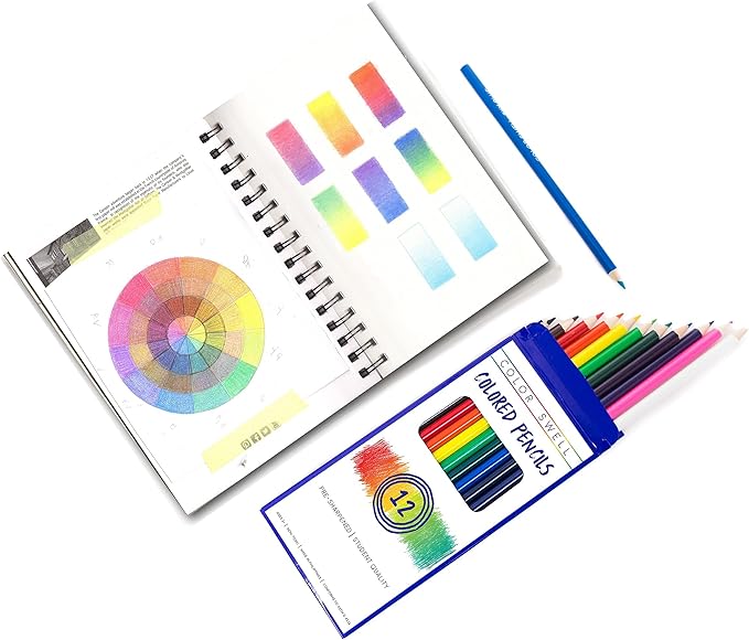 Color Swell Bulk Colored Pencils – 30 Sets, 360 Pre-Sharpened Assorted Vibrant Colors – Ideal for Kids, Teachers, and Classroom Supplies