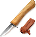 BeaverCraft Whittling Knife for Kids, Beginners - Safety Wood Carving Knife C1 Kid - Whittling Knives with Rounded Tip for Children, Entry-Level Carvers - Wood Carving Tools for Beginners, Boy Scout