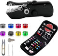 Handheld Sewing Machine, Mini Portable Electric Quick Sew Sewing Machine, Sewing Machines for Beginners, Easy To Use Suitable for Sewing Clothes, Fabrics, Curtains, Family Travel (Black-1)