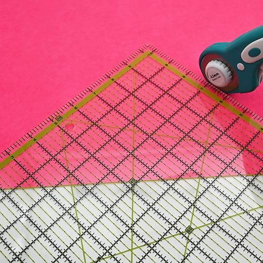 Quilting Rulers,Sewing Ruler,4 Piece Quilting Square Templates Green(3.5"x3.5",5"x5",6.5"x6.5",10.5"x10.5")