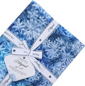 Tinyspool & Co. 100% American Cotton Fabric – 3 Yard Cut Quilting Fabric – Prewashed Preshrunk Yardage for Quilt Backing Borders Binding Sewing Crafts – Tidepool No.10 – Azure Flora