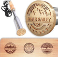 Custom Electric Branding Iron for Wood, Durable Wood Branding Iron Personalized Logo Stamp for Your Crafts, Wood Burning Letter Stamp for Leather Food Paper Plastic, Wedding Gifts(2 Inches)