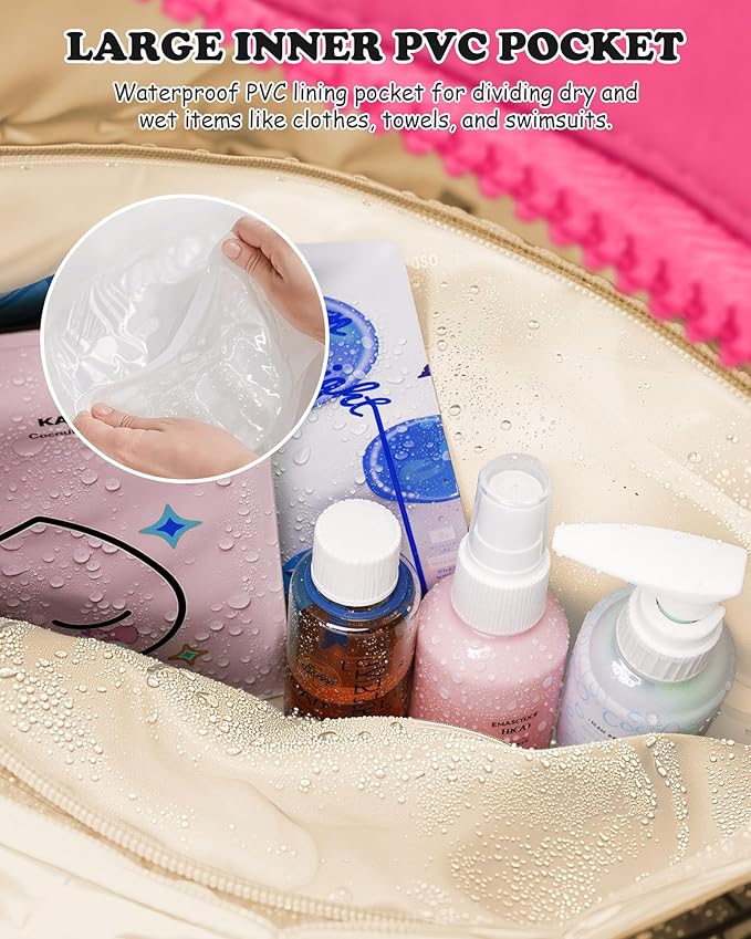 16Th Birthday Gifts for Girls-Dance Bag, Kid Weekender Bags，Girl Overnight Bag with Wet Pocket，Sweet 16 Gifts for Girls-Lightweight Travel Tote Personalized Cheer Bags with Makeup Pouch