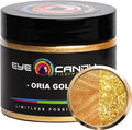 Eye Candy Pigments Premium Gold Mica Powder - Oria Gold (50gr) - for Epoxy, Resin, Soap, Paint, Woodworking, Acrylic Pouring, Bath Bombs, Fishing Lures - DIY Arts and Crafts Additive