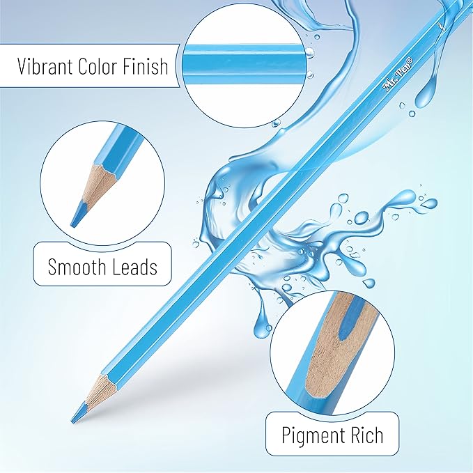 Mr. Pen- Colored Pencils, 36 Pack, Colorful, Soft Core, Color Pencils for Adult Coloring Book and Drawing, Christmas Gift