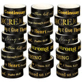 Janlaugh 24 Rolls Christian Washi Tape for Bible Journaling Gifts Bulk Religious Inspirational Scripture Supplies Black Bible Verse Washi Tape for Study Crafting New Year DIY Gifts