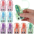 Solsew 40 Pieces Mini Travel Sewing Kit Bulk Portable Small Emergency Sewing Kit Box for Traveler Hotel Charity Homeless Christmas Stocking Stuffer Gift
