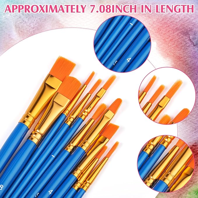 1 Set Watercolor Paint Set 36-color Watercolor Paint with 10 Brushes Painting Sets Portable Water Color Supplies for Artists Beginners Adult Christmas Gift