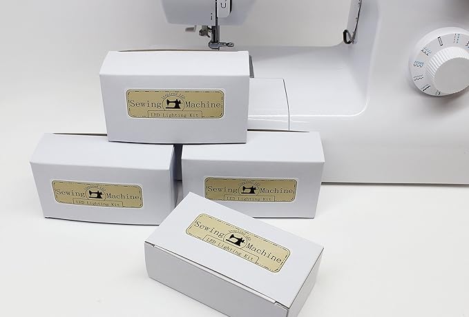 Inspired LED Sewing Machine Light | LED Lighting for Sewing Machines - 4 Pack (4 Individual Kits - Perfect for Gifting)