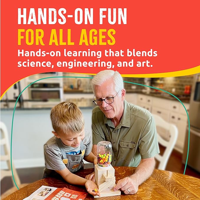 SparkJump Deluxe Kids Tool Set and DIY Wood Building Kits
