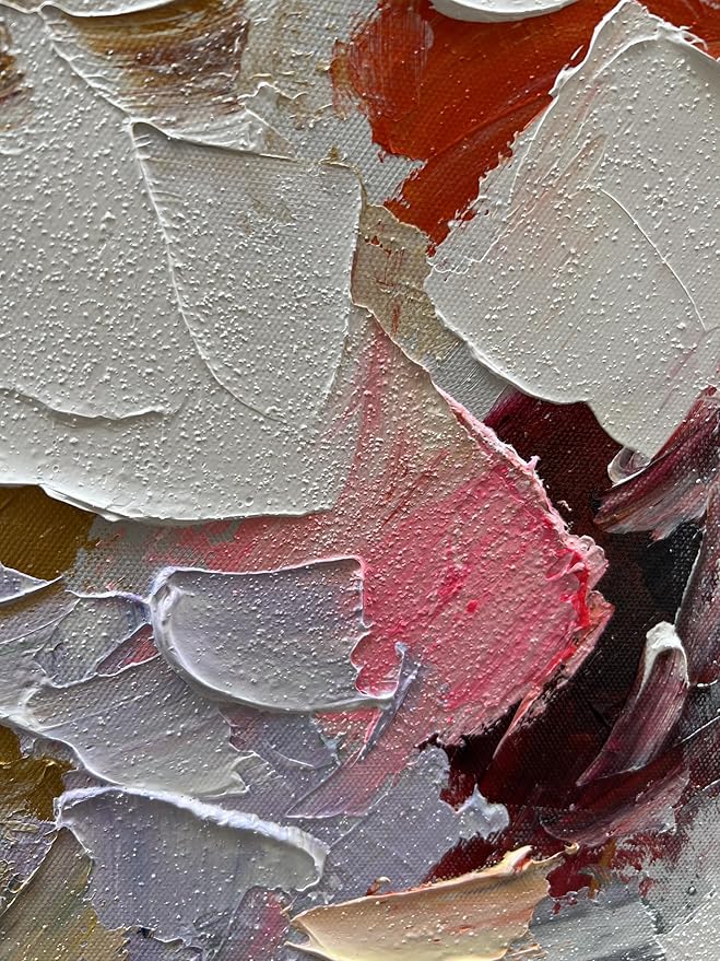 Art Hand-Painted Abstract Oil Painting with Thick Texture and Rich Colors, 36x24 inches, is Suitable for Decorating The Walls of Art Homes.Decorative Art Painting