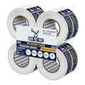 8 Pack Buck RV Roof Sealant Tape – 2 Inch x 55ft, 40 Mil – Waterproof RV Tape for Roof Repair, Seams, Skylights, Vents & Window Leaks on Camper, Trailer & Boat, UV Resistant & Weatherproof, White