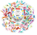 Incraftables Assorted Sewing Clips - Pack of 100 Multipurpose Clips – Fabric Clips for Sewing and Quilting – Colorful Clips for Crafting, Binding, Quilting, & More