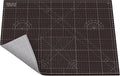 Self Healing Cutting Mat A0 36"x48" – Double Sided 5-Ply Craft Mat for Sewing, Quilting, Fabric, Scrapbooking – Black/Gray
