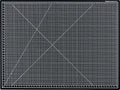 Dahle Vantage 10674 Premium Self-Healing Cutting Mat, 36"x48", 1/2" Grid, 5 Layers for Max Healing, Perfect for Crafts & Sewing, Black