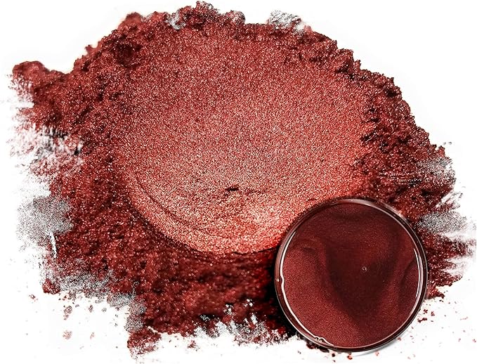 Eye Candy Premium Mica Powder Pigments | Multipurpose DIY Arts and Crafts Additive | Acrylic, Woodworking, Bath Bombs, Resin, Epoxy, Soap, Fishing Lures (Rusty)