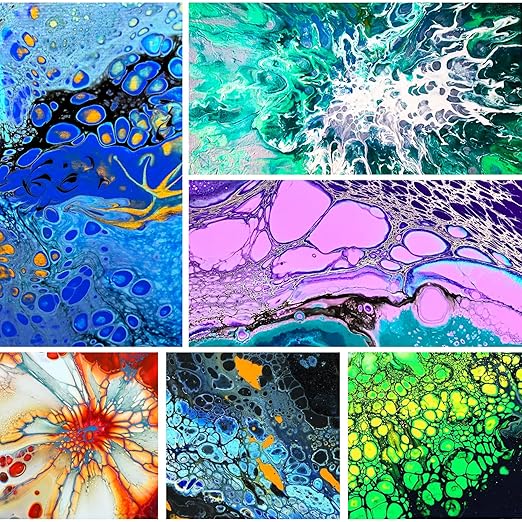 7oz Silicone Pouring Oil, 100% Pure Silicone Oil for Acrylic Pouring, Clear Dramatic Cell Activator for Acrylic Paint, Watercolor and Other Art Supplies, Non-Toxic and Odorless