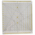 HONEYSEW Quilting Template Ruler Slotted Rulers Sewing Quilt Strip Rulers Guides for Fabric Precise Cutting Quilting Patterns Supplies 12.5"x12.5"