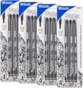 BAZIC Products Skylar Fineliner Pen, Fine Tip 0.4mm Pens, Black Ink, Writing Drawing Bullet Journaling Notes for Art Graphic Office School, 4 Count, 4-Pack