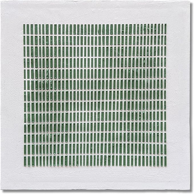 NANKAI Art Hand-Painted Abstract Art Contemporary Minimalist Canvas Oil Painting, 24x24 inches, Perfect for Living Room, Bedroom, Kitchen, Office, Bathroom, Dining Room